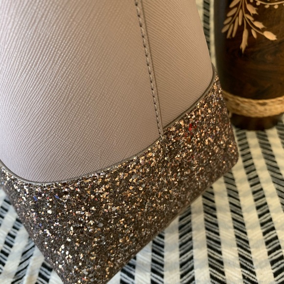 Kate Spade Greta Court Penny Giltter Large Tote - Picture 7 of 8